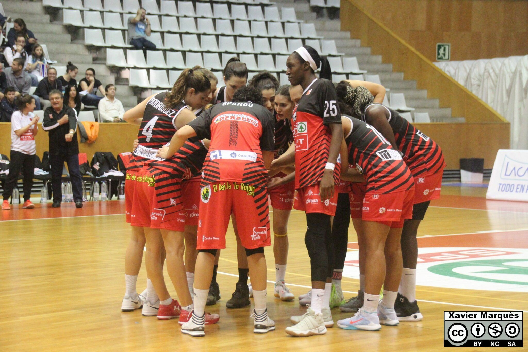 El Girona, de baloncesto femenino